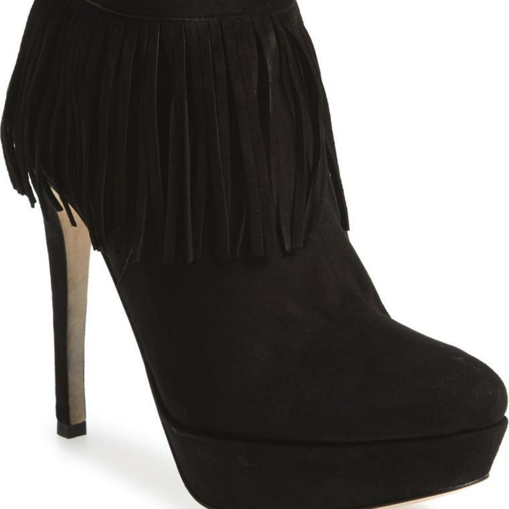 Brand New Charles David Black Sexy Heel Booties